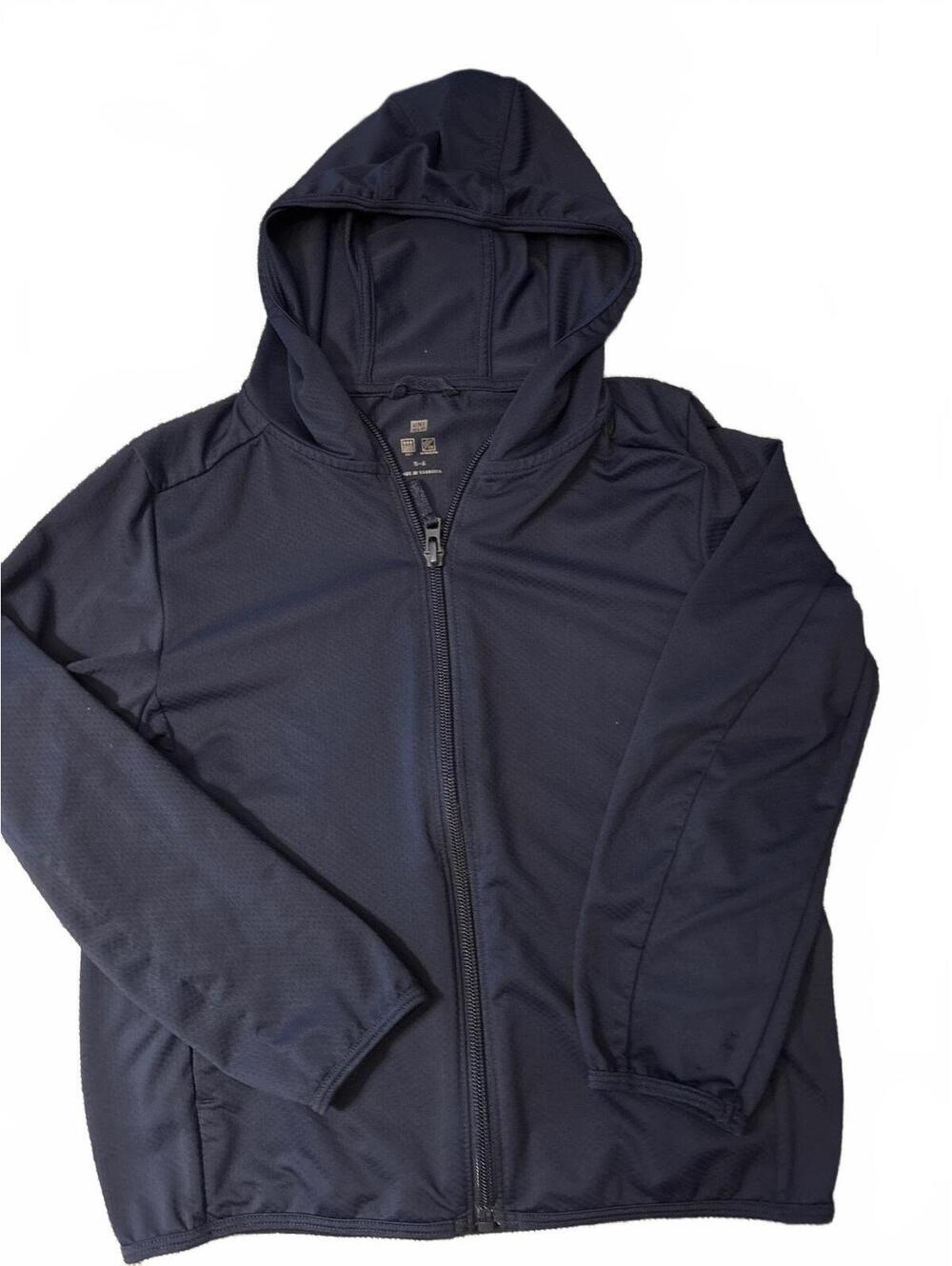 NWOT Uniqlo UV Protection Lightweight Hoodie - Boys Size 5-6